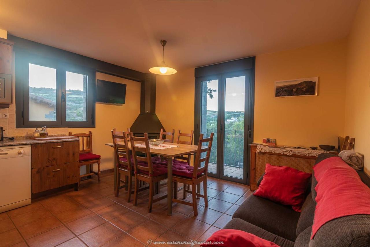 Casa Rural Graeras En Castigaleu Ngoại thất bức ảnh